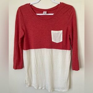 Empyre Two-Tone Three-Quarter Shirt